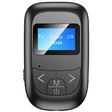 3-in-1 Bluetooth 5.0 Transmitter and Receiver with Visible LCD Display