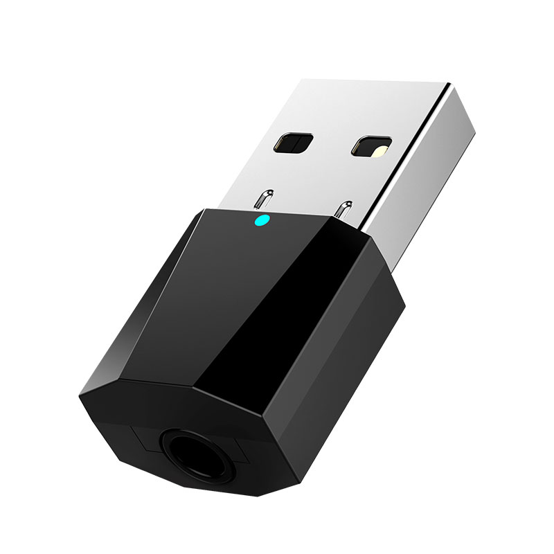 USB Bluetooth Transmitter with 3.5mm Aux Jack